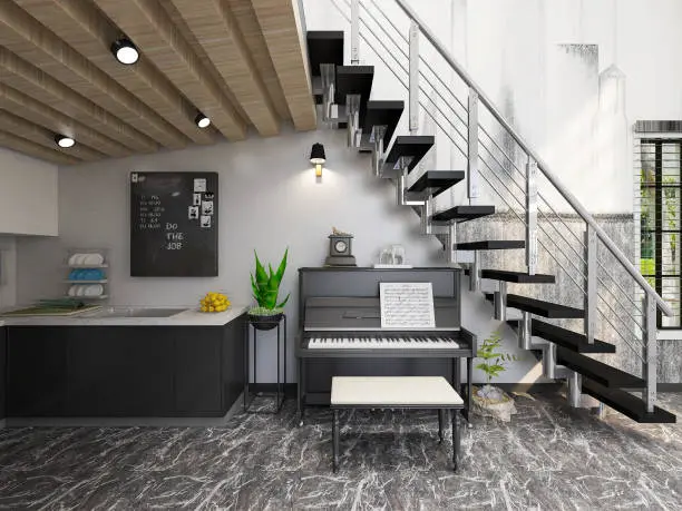 How to Move a Piano up Stairs in White House, TN